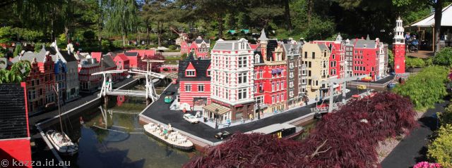 Amsterdam scene in Miniland